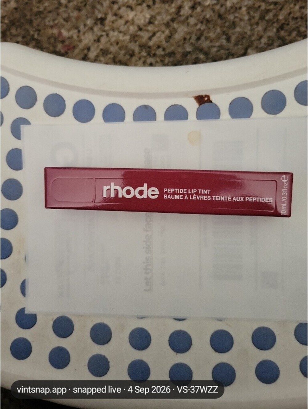 Rhode Peptide Lip Tint in Raspberry Jelly